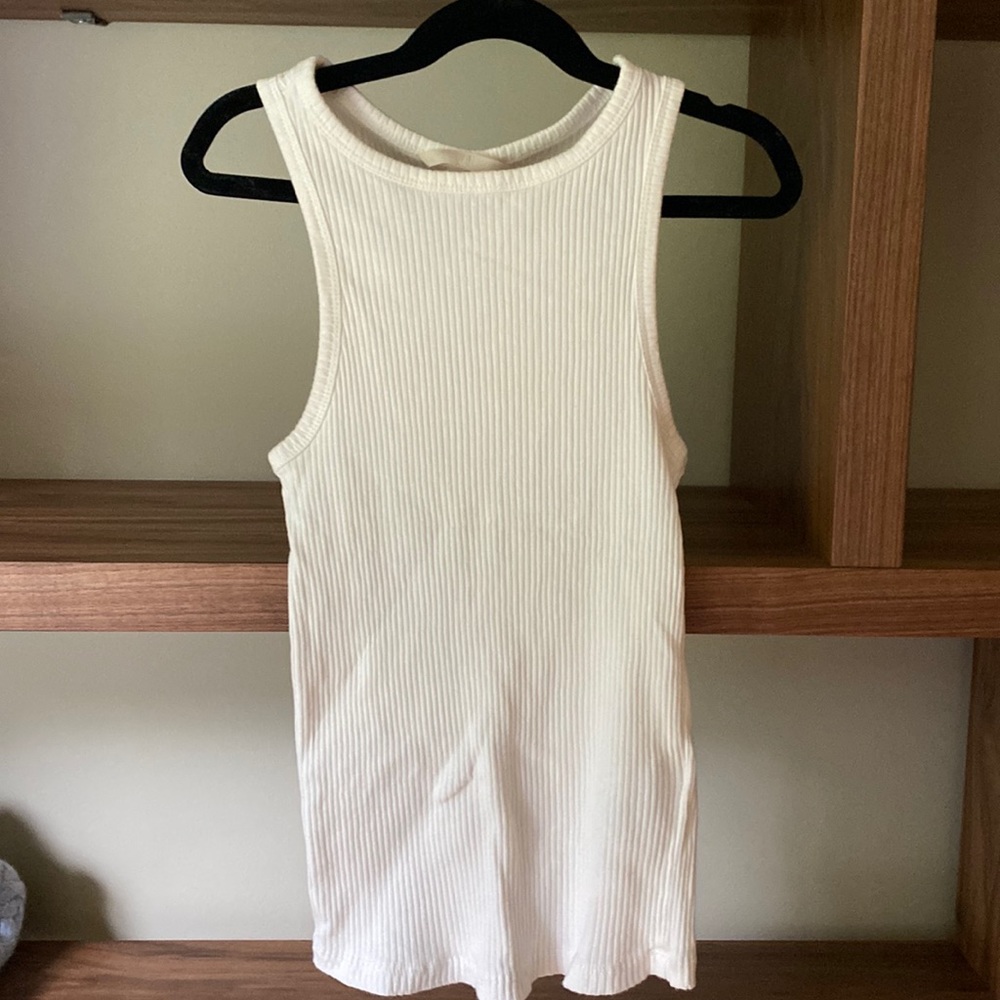 H&M White Tank Top